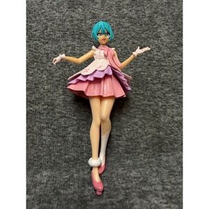 Hatsune Miku Sakura Miku Taito Prize Figure Pink Dress Teal Hair Anime No Base